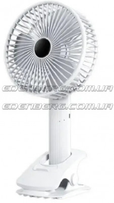 NF-9361 Універсальний портативний вентилятор 4-в-1 Super Clip Fan (Акумуляторний, USB Type-C)