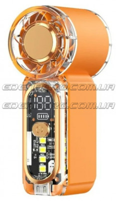 NF-9759 Портативний міні-вентилятор X699-mini: 100 швидкостей та LED-дисплей