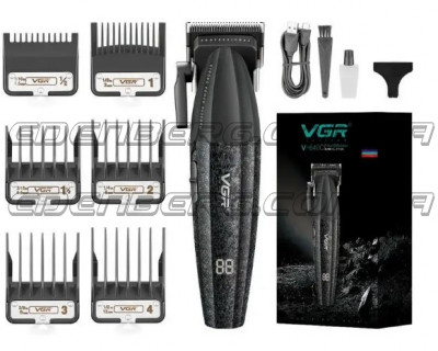 V-640-C-B ​Професійна акумуляторна машинка для стрижки 