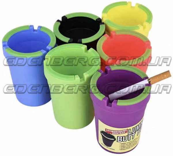 EB-18036 Люмінесцентна автомобільна попільничка «BUTT BUCKET»