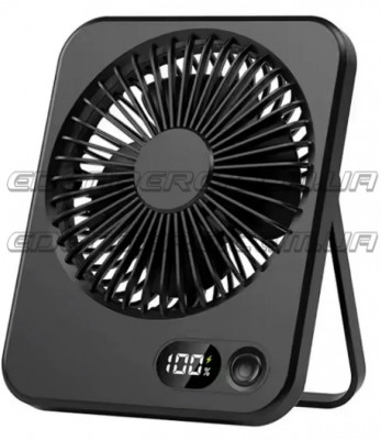 NF-9126 Акумуляторний настільний вентилятор з LED-дисплеєм та 5 швидкостямиидкостями