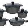 EB-5644 Посуды Набор Кухонной 14 Предметов-Литой Алюминий