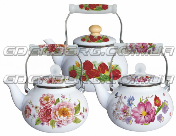 EB-12605 Емальований Чайник 2,5 Лтр.