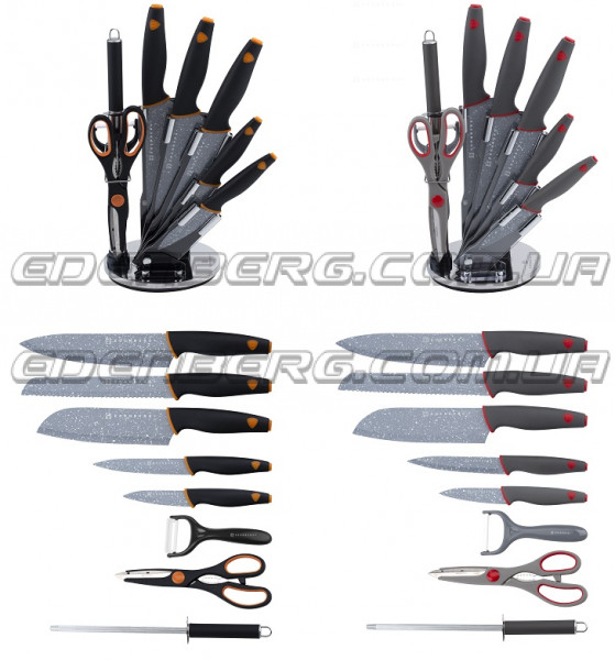 EB-11063 Ножей Набор 9 Предметов С Подставка