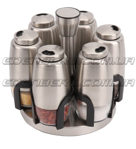 FRU-129 Набор Для Специй На Вращающийся Подставке Из 5х Предметов