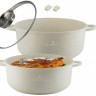 EB-3952 Кастрюля со стеклянной крышкой, 3,3 л (22 см) 	