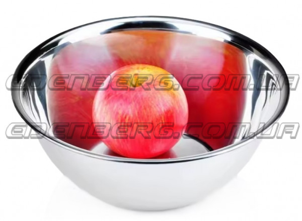 EB-18125 Глубокая кухонная миска из нержавеющей стали (40х15,5 см)