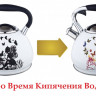 EB-1945 Чайника Металл Свистящие 3.0 Литр.