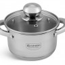 EB-3002 Кастрюля из нержавеющей стали с крышкой, 1.3 л. (14х8.5 см)