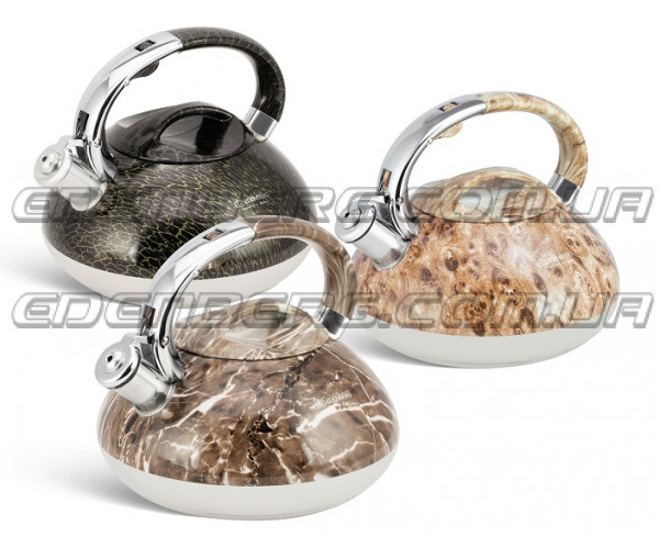 EB-1984 Чайника Металл Свистящие 3.0 Литр.