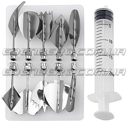 FRU-1054 Набор инструментов для 3D-желе «Цветочное искусство», 11 предметов