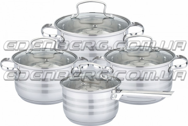 EB-4072 Набір Кухонного Посуду 8 Предметів 