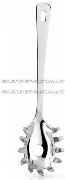 EB-18636 Кухонная ложка для спагетти из нержавеющей стали, 36,2х7х2,8 см