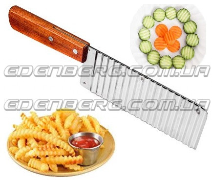 FRU-018 Картофельный Волнистый  Нож Из Нержавеющей Стали