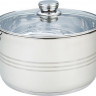 EB-3020 Кастрюля из нержавеющей стали с крышкой, 12,4л. (30 x 17,5 см.)