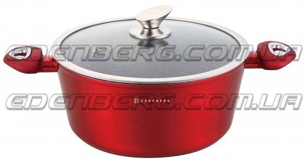 EB-7411 Казан круглый с мраморным покрытием 5.20 л. 26 см