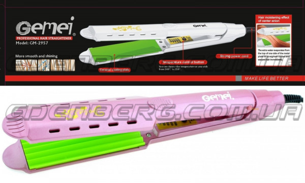 GM-2957W Гофре Для Волос Керамика 25-50 Вт.