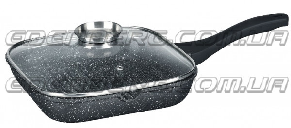 EB-3310 Глубокая сковорода-гриль с крышкой 28 см