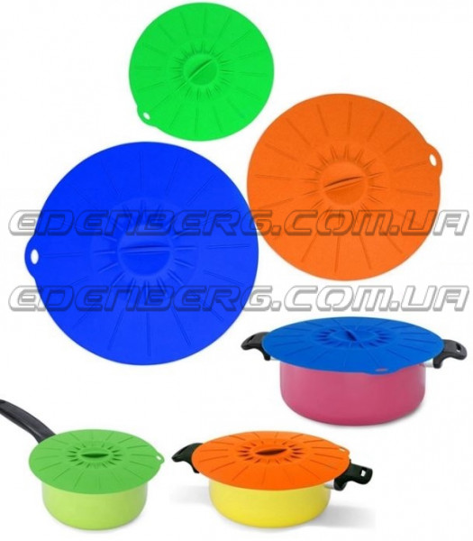 FRU-091 Силиконовая Крышка Невыкипайка Для Кастрюли, Сковороды 20.0 см.