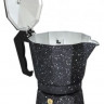 EB-3785 Гейзерная кофеварка эспрессо «Мрамор» на 6 чашек