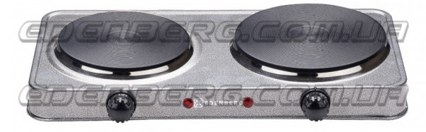 EB-62197 Электрическая Плита Настольная Дисковая Двухконфорочная 2,500 Ватт.