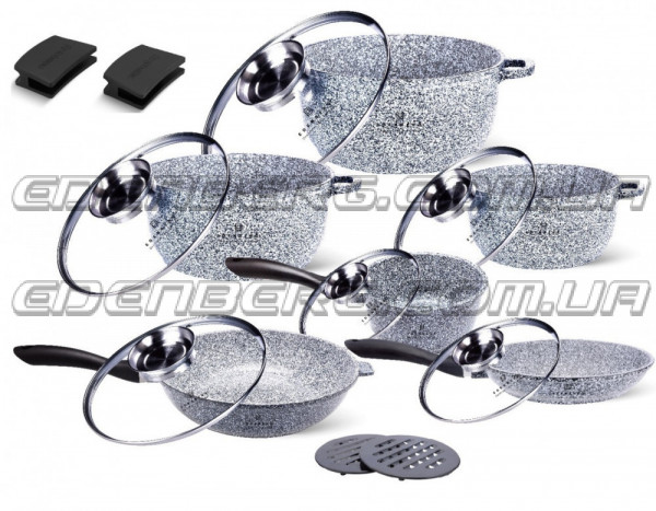 EB-8040 Набір Кухонного Посуду 14 Предметів