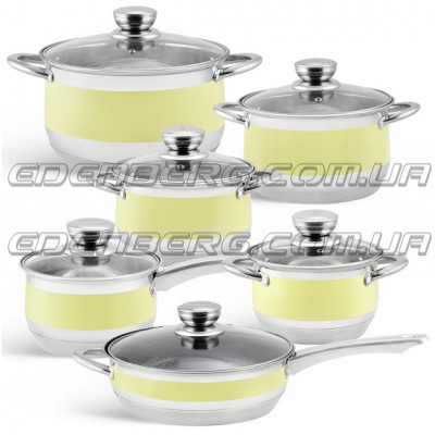 EB-9981 Посуды Набор Кухонной, 6 Предметов 2.1, 2.1, 3.0, 4.0, 6.6, 3.4 Лтр.