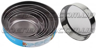 EB-18192 Набор сит для просеивания муки 6 Шт. 15/18/20/22/24/27 см.