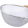 EB-18247 Дуршлаг-сито из нержавеющей стали с ручкой, 21 см