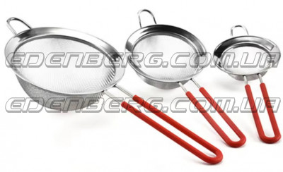 EB-18213 Сито с ручкой из нержавеющей стали 22см