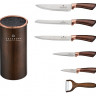 EB-5111 Ножей Набор 7 Предметов, С Круглой Подставка