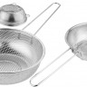 EB-18223 Дуршлаг-сито с длинной ручкой из нержавеющей стали 22 см