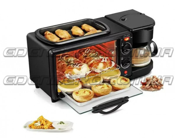 MS-5308B Електрична Машина Для Сніданку  3 в 1 1250 Вт.