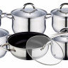 EB-4001 Посуды Набор Кухонной, 6 Предметов 2.1, 2.1, 2.9, 3.9, 6.5, 3.3 Лтр.