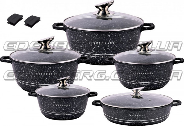 EB-12911 Набір Кухонного Посуду 10 Предметів