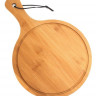 FRU-782 Бамбуковая доска для подачи пиццы и сервировки (44x30 см)