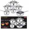 EB-4052 Набір Кухонного Посуду 12 Предметів 