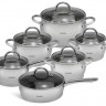 EB-4052 Набір Кухонного Посуду 12 Предметів 