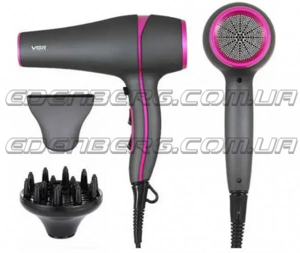 V-402 Професійний Фен Для Волосся З Дифузором