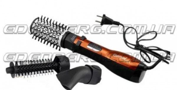 GM-4828 Вращающаяся Воздушная Фен Щетка Для Волос Мультистайлер С Насадками 1000Вт