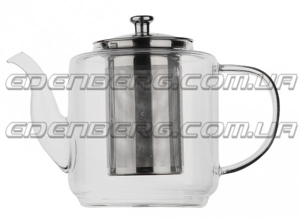 EB-19039 Стильный Стеклянный Чайник-Заварник 1700 Мл. Термостойкие До 500°