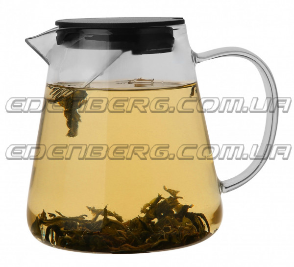 EB-19042 Стильный Стеклянный Чайник-Заварник 750 Мл. Термостойкие До 500°
