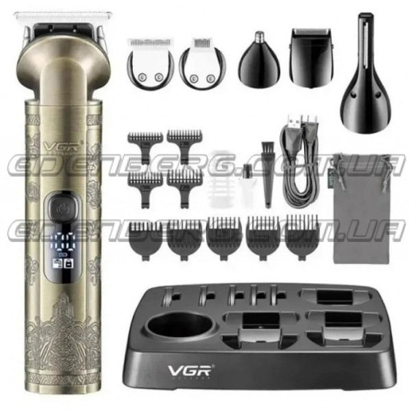 V-109 Аккумуляторная машинка для стрижки 6 в 1