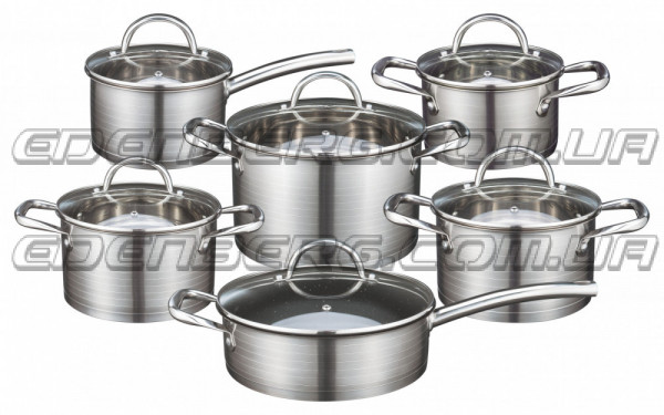 EB-7701 Посуды Набор Кухонной 6 Предметов 1.9/1.9/2.7/3.6/6.5/3.4 Лтр.