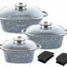 EB-8030 Набір Кухонного Посуду 6 Предметів Литий Алюміній