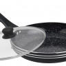 EB-765 Сковорода З Кришкою Мармурове Покриття 22 см.