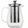 EB-19056 Стильный Стеклянный Чайник-Заварник 750 Мл. Термостойкие До 500°