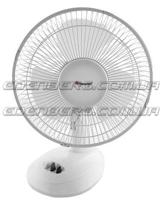 MS-1624 Вентилятор Настільний 9" 15 Вт.