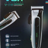 V-018 Профессиональная Беспроводная Электрическая Машинка Для Стрижки Волос С ЖК Дисплеем
