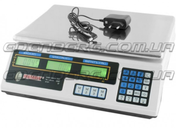 MX-410B Злектроные Весы 40 Кг. 6 Вольт.